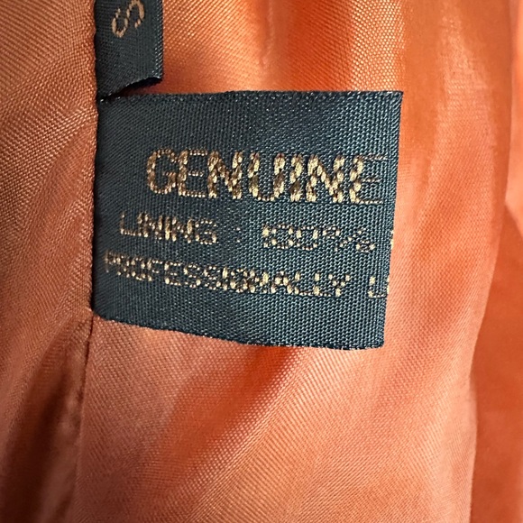 Suede Fringe Leather Jacket in Tan - Picture 9 of 9